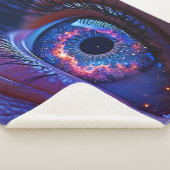 宇宙眼星明るい視線 シェルパブランケット (3/4)