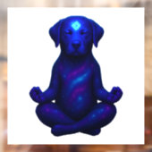 宇宙瞑想犬 輝く第三の目でこんにちは ウィンドウサイン (シート2)