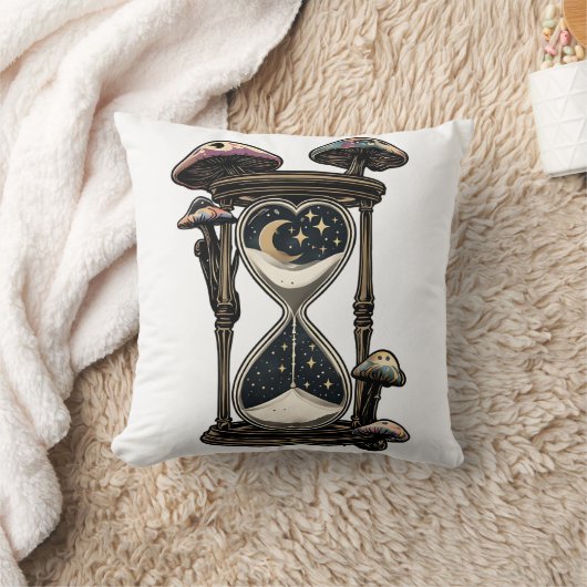 宇宙砂時計 クッション (ブランケット)