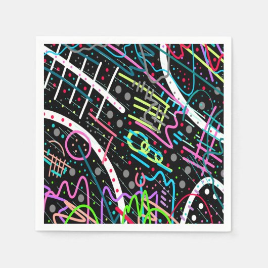 宇宙破片 スタンダードカクテルナプキン (正面)