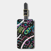 宇宙破片 ラゲッジタグ (正面縦)