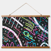 宇宙破片 吊り下げ型タペストリー (正面)