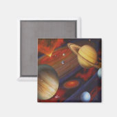 宇宙磁石 マグネット (正面/裏面)