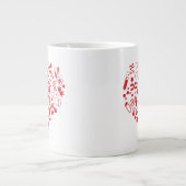 宇宙科学ハート ジャンボコーヒーマグカップ (正面)