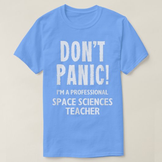 宇宙科学先生 Tシャツ (デザイン正面)