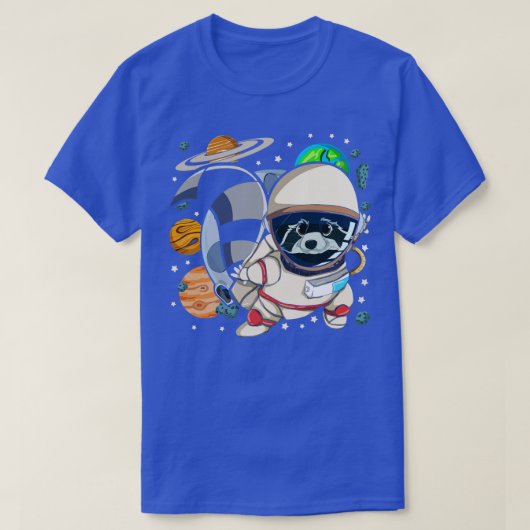 宇宙科学動物宇宙飛行士レーコン Tシャツ (デザイン正面)