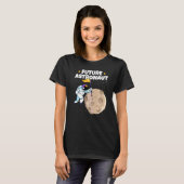 宇宙科学月面着陸宇宙未来A Tシャツ (正面フル)