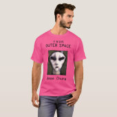 宇宙空間からのホセ・チュン Tシャツ (正面フル)