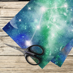 宇宙空間と星座 薄葉紙