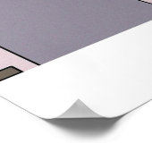 宇宙空間に消えた船の廊下 ポスター (角)