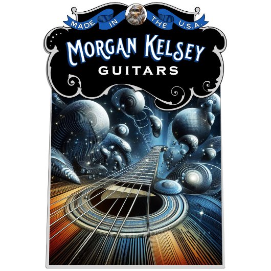 宇宙空間のギター Tシャツ