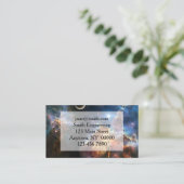 宇宙空間の猫 名刺 (スタンド正面)