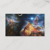 宇宙空間の猫 名刺 (裏面)