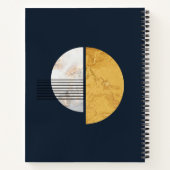 宇宙空間コロニーカスタム ノートブック (裏面)