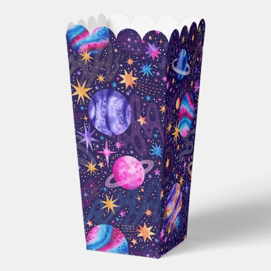 宇宙空間銀河系と惑星彗星 フェイバーボックス (正面)