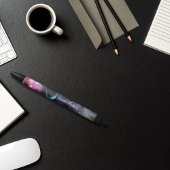 宇宙空間銀河系太陽のシスモノグラムのテム 黒ボールペン