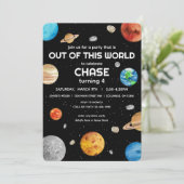 宇宙空間 – この世界の子供の誕生日 招待状 (スタンド正面)