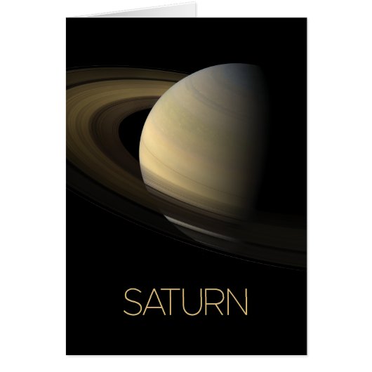 宇宙空間、銀河系、システ太陽のム、惑星サターン (正面)