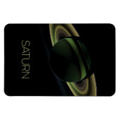 宇宙空間、銀河系、システ太陽のム、惑星サターン マグネット (横)