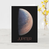 宇宙空間、銀河系、システ太陽のム、惑星ジュピター カード (黄色い花)