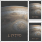 宇宙空間、銀河系、システ太陽のム、惑星ジュピター シール (正面)