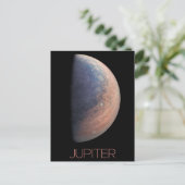 宇宙空間、銀河系、システ太陽のム、惑星ジュピター ポストカード (スタンド正面)