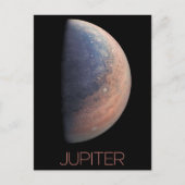 宇宙空間、銀河系、システ太陽のム、惑星ジュピター ポストカード (正面)