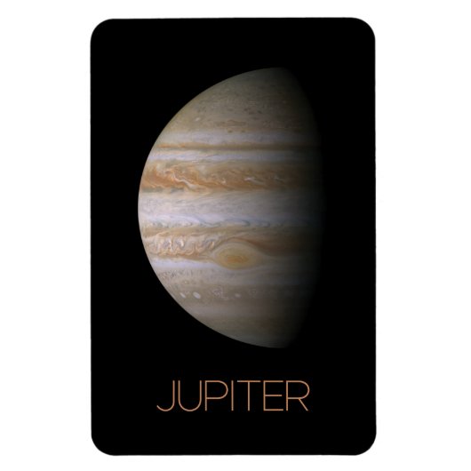 宇宙空間、銀河系、システ太陽のム、惑星ジュピター マグネット (縦)