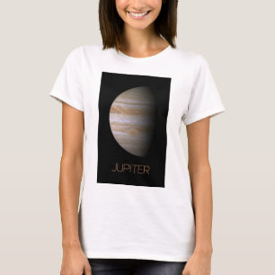 宇宙空間、銀河系、システ太陽のム、惑星ジュピター Tシャツ
