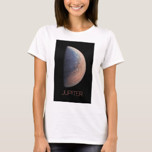 宇宙空間、銀河系、システ太陽のム、惑星ジュピター Tシャツ
