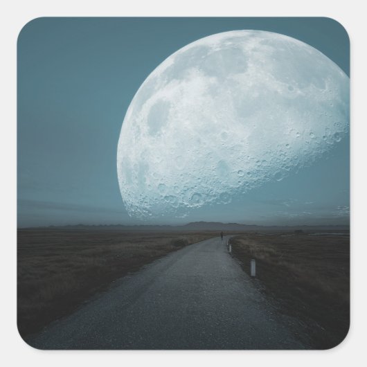 宇宙空 スクエアシール (正面)