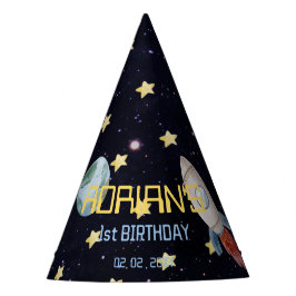 宇宙第1の誕生日パーティー最初ののまわりに旅ザ太陽 パーティーハット