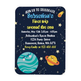 宇宙第1の誕生日パーティー最初ののまわりに旅ザ太陽 マグネット