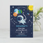 宇宙第1の誕生日パーティー最初ののまわりに旅ザ太陽 招待状 (スタンド正面)