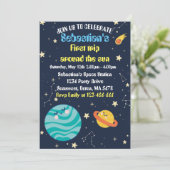 宇宙第1の誕生日パーティー最初ののまわりに旅ザ太陽 招待状 (スタンド正面)