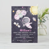 宇宙第1の誕生日パーティー最初ののまわりに旅ザ太陽 招待状 (スタンド正面)