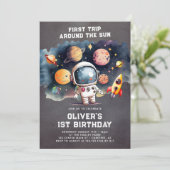 宇宙第1の誕生日パーティー最初ののまわりに旅ザ太陽 招待状 (スタンド正面)