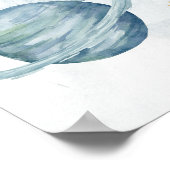 宇宙第1回誕生日ポスター歓迎サイン ポスター (角)