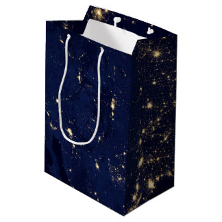 宇宙米国からのNASAライト ミディアムペーパーバッグ