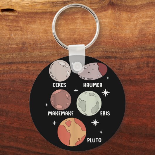 宇宙系太陽の矮星子供へ キーホルダー (正面)