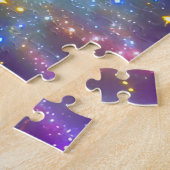 宇宙素晴らし紫のカオスイベント ジグソーパズル (側面)