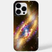 宇宙紫色の青い星が夜銀河を爆発 Case-Mate iPhoneケース (裏面)