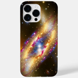 宇宙紫色の青い星が夜銀河を爆発 Case-Mate iPhone 14 PRO MAXケース