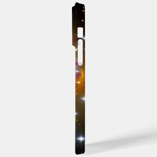 宇宙紫色の青い星が夜銀河を爆発 Case-Mate iPhoneケース (裏面 / 左)