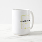 宇宙経済 - 未来は地球の向こうに コーヒーマグカップ (正面右)