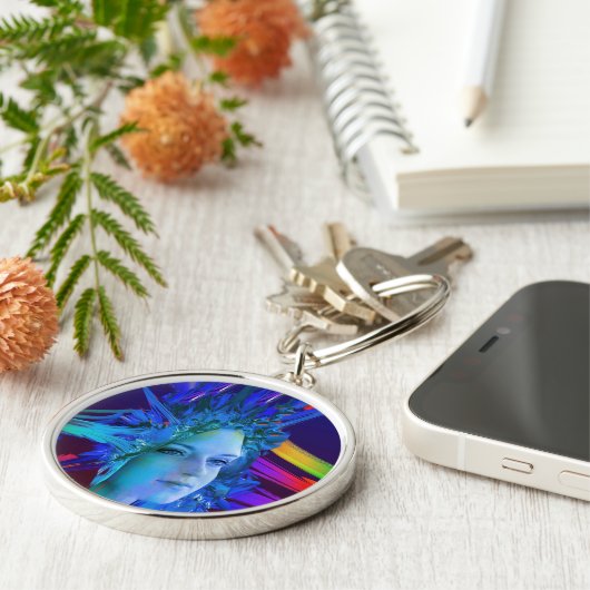 宇宙結晶 キーホルダー (側面)