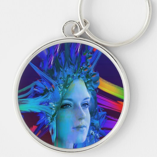 宇宙結晶 キーホルダー (正面)