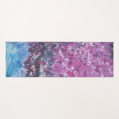 宇宙絞り染め ヨガマット (正面(横))