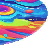 宇宙絵を描渦 カッティングボード (角)