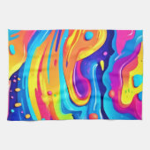 宇宙絵を描渦 キッチンタオル (横)